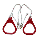 Gymnastics Rings for Kids - Red - DreamGYM