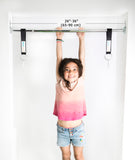 Doorway Swing for Kids - Trapeze Bar and Gymnastic Rings Combo - Red - DreamGYM