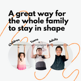 Children, teens and adults can use Dream gym pull-up bar to stay in shape