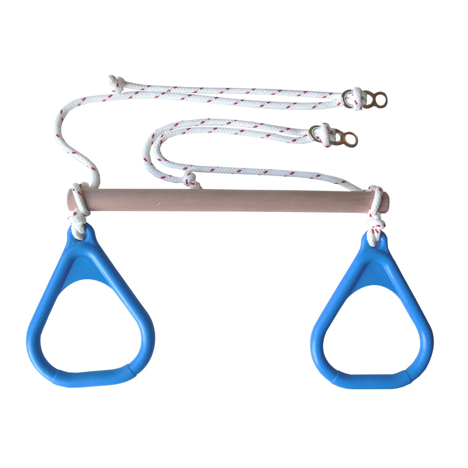 Gym Rings and Trapeze Bar Combo - Blue - DreamGYM